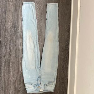 Light blue jeans